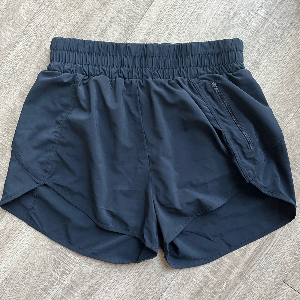 Navy Blue Running Shorts